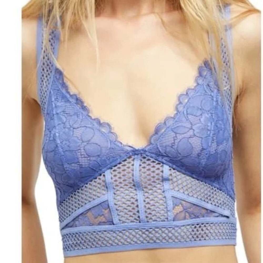 Free People - Intimately Free Sitting Pretty Lace Bralette - Sz XS